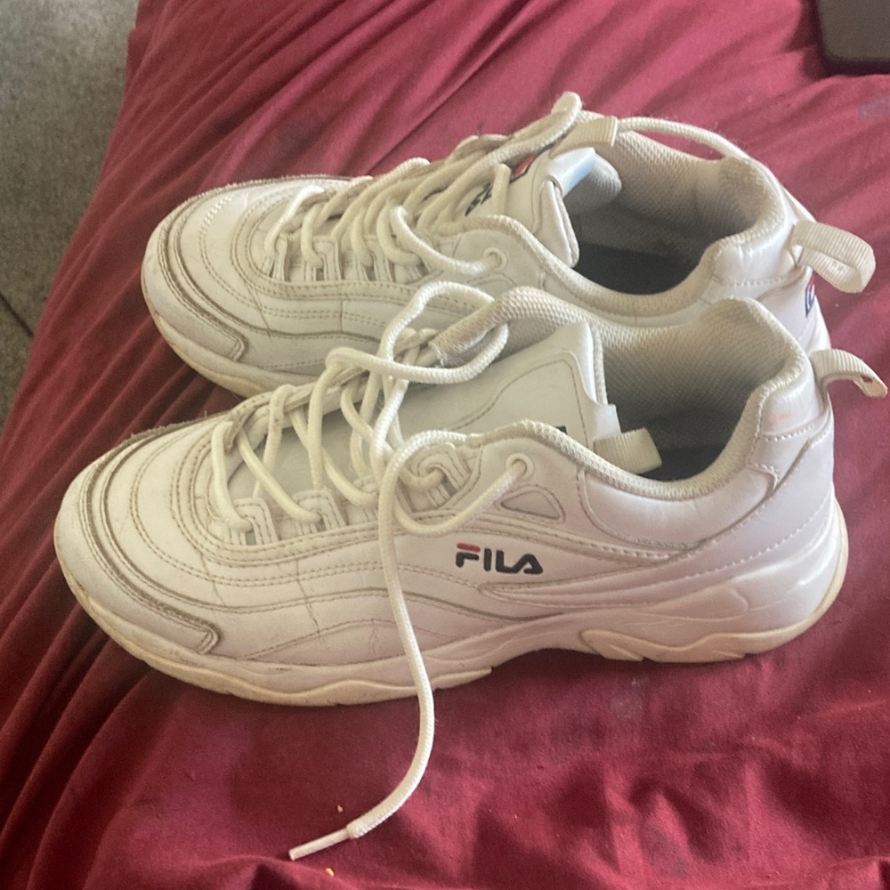 Fila Classic White Athletic Shoes